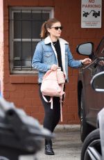 Pregnant KATE MARA Leaves Dance Class in Beverly Hills 01/15/2019