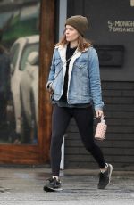 Pregnant KATE MARA Out and About in Beverly Hills 01/16/2019