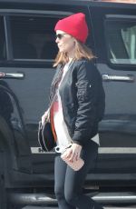 Pregnant KATE MARA Out and About in Los Angeles 01/11/2019