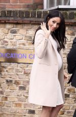 Pregnant MEGHAN MARKLE at Mayhew Animal Welfare Charity in London 01/16/2019