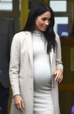 Pregnant MEGHAN MARKLE at Mayhew Animal Welfare Charity in London 01/16/2019
