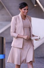 Pregnant MEGHAN MARKLE Leaves National Theatre in London 01/30/2019