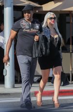 Pregnant SOPHIA VEGAS and Dan Charlier Out in Los Angeles 01/24/2019
