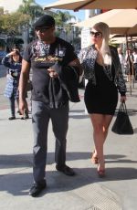 Pregnant SOPHIA VEGAS and Dan Charlier Out in Los Angeles 01/24/2019