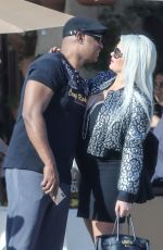 Pregnant SOPHIA VEGAS and Dan Charlier Out in Los Angeles 01/24/2019