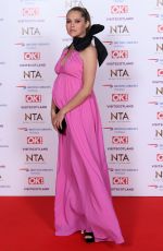 Pregnant TERESA PALMER at 2019 National Television Awards in London 01/22/2019