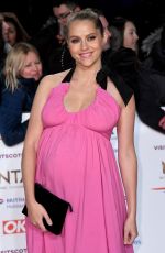 Pregnant TERESA PALMER at 2019 National Television Awards in London 01/22/2019