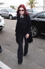 PRISCILLA PRESLEY at Los Angeles Intenrational Airport 01/10/2019