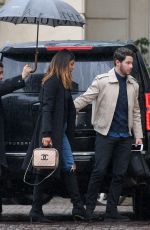 PRIYANKA CHOPRA and Nick Jonas Arrives at Peninsula Hotel in New York 01/17/2019