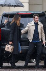 PRIYANKA CHOPRA and Nick Jonas Arrives at Peninsula Hotel in New York 01/17/2019