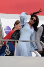 PRIYANKA CHOPRA and Nick Jonas Arrives in Caribbean 01/06/2019