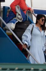 PRIYANKA CHOPRA and Nick Jonas Arrives in Caribbean 01/06/2019