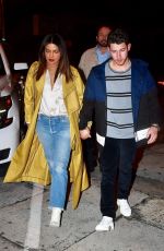 PRIYANKA CHOPRA and Nick Jonas at Craig