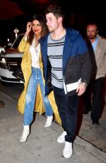 PRIYANKA CHOPRA and Nick Jonas at Craig