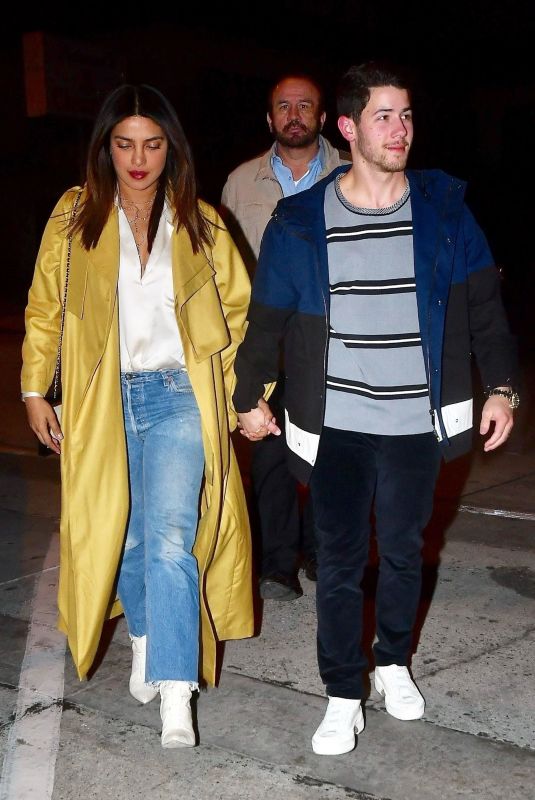 PRIYANKA CHOPRA and Nick Jonas at Craig
