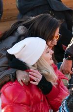 PRIYANKA CHOPRA, SOPHIE TURNER and Nick and Joe Jonas Out in Verbier 12/31/2018