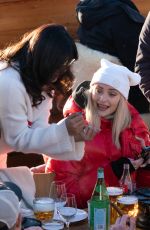 PRIYANKA CHOPRA, SOPHIE TURNER and Nick and Joe Jonas Out in Verbier 12/31/2018