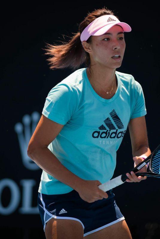 QIANG WANG at 2019 Australian Open Practice Session at Melbourne Park 01/13/2019