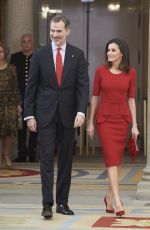 QUEEN LETIZIA OF SPAIN at National Sports Awards in Madrid 01/10/2019