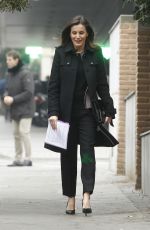 QUEEN LETIZIA OF SPAIN Out and About in Madrid 01/17/2019