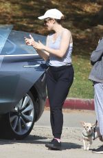 RACHEL MCADAMS Out Hiking in Los Feliz 01/30/2019