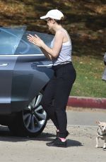 RACHEL MCADAMS Out Hiking in Los Feliz 01/30/2019