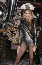 RACHEL MCCORD at New Year Celebration at Crustacean Restaurant in Beverly Hills 12/31/2018
