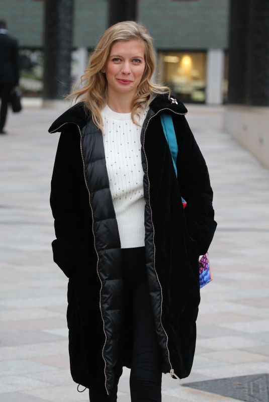 RACHEL RILEY Leaves ITV Studios in London 01/10/2019
