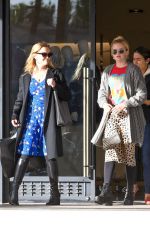 REESE WITHERSPOON and AVA PHILLIPPE Shopping at Barneys New York in Beverly Hills 01/08/2019