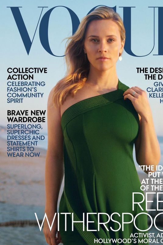REESE WITHERSPOON in Vogue Magazine, February 2019