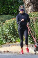 REESE WITHERSPOON Out with Her Dogs in Santa Monica 01/13/2019