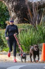 REESE WITHERSPOON Out with Her Dogs in Santa Monica 01/13/2019