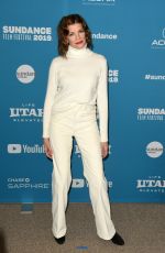 RENE RUSSOI at Velvet Buzzsaw Premiere at Sundance Film Festival 01/27/2019