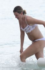 RHEA DURHAM in Bikini on the Beach in Barbados 01/03/2019