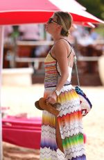 RHEA DURHAM in Swimsuit at a Beach in Barbados 01/05/2019