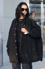 RIHANNA at JFK Airport in New York 01/28/2019