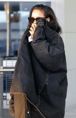 RIHANNA at JFK Airport in New York 01/28/2019