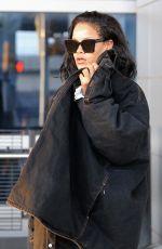 RIHANNA at JFK Airport in New York 01/28/2019