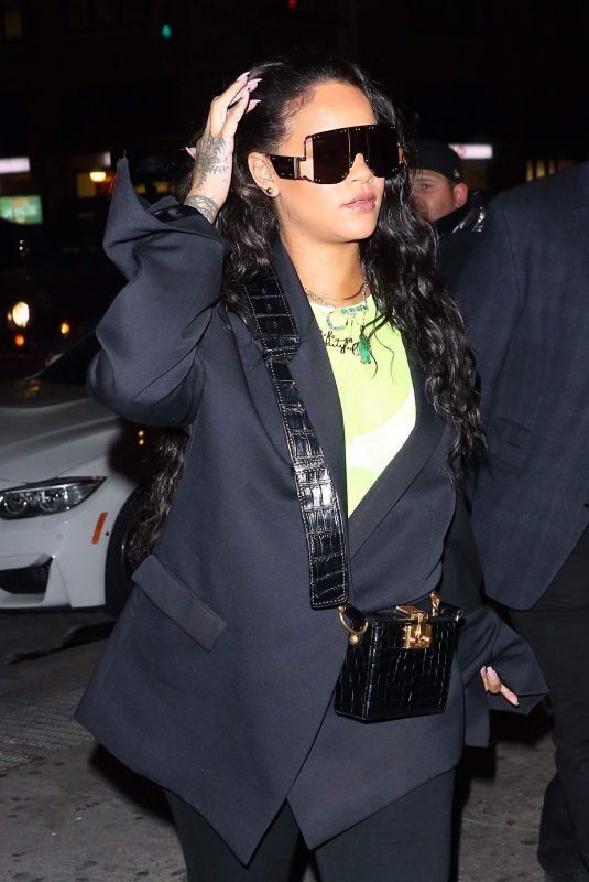 RIHANNA at Sound of Brazil Nightclub in New York 01/14/2019