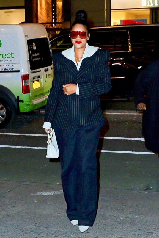 RIHANNA Night Out in New York 01/13/2019