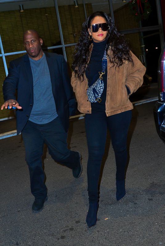 RIHANNA Night Out in New York 01/15/2019