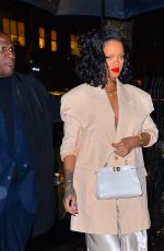 RIHANNA Night Out in New York 01/29/2019