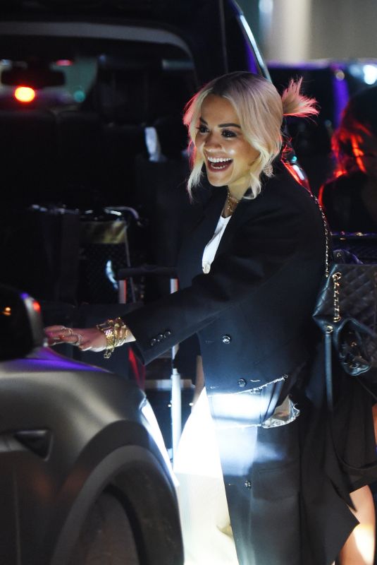 RITA ORA at LAX Airport in Los Angeles 01/25/2019