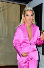 RITA ORA Leaves a Hotel in New York 01/16/2019