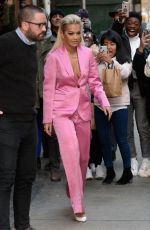 RITA ORA Leaves a Hotel in New York 01/16/2019
