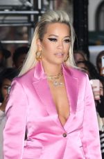 RITA ORA Leaves Her Hotel in New York 01/16/2019