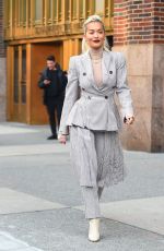RITA ORA Leaves Her Hotel in New York 01/17/2019