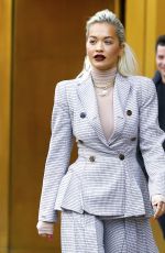 RITA ORA Leaves Z100 Studio in New York 01/17/2019