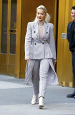 RITA ORA Leaves Z100 Studio in New York 01/17/2019