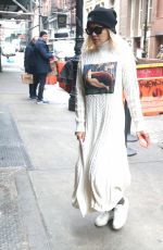 RITA ORA Out and About in New York 01/16/2019